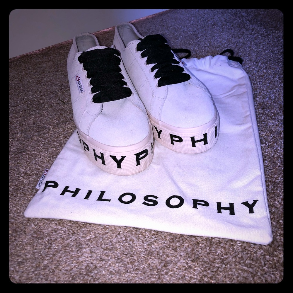 Philosophy X Superga Platform - Neutral - 40